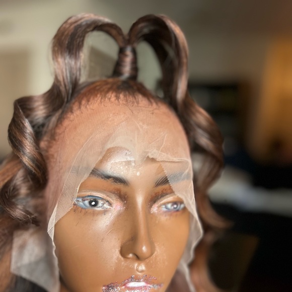 24’ Hand painted pre-custom highlight Lace-front Bodywave - Picture 7 of 12